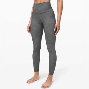 Lululemon Wunder Under Legging Luxtreme Heather Gray 28”